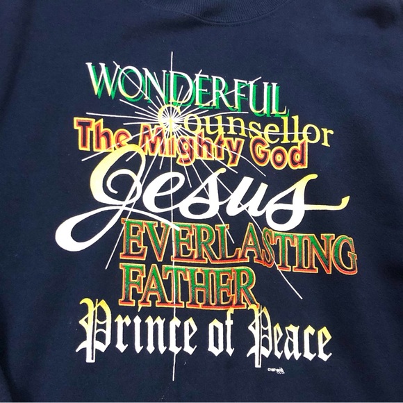 Vintage Jesus Graphic Crewneck ⛪️🚨FINAL DROP🚨⛪️ - Picture 2 of 5